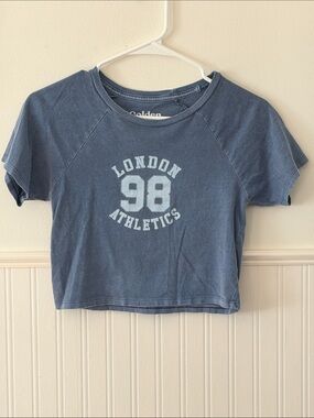 London Athletics 98 Blue Crop Tee